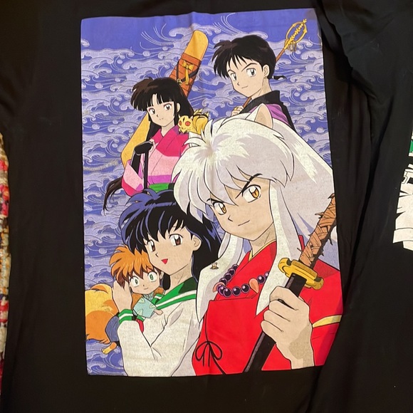 Lot of 2 anime tees XS HUNTER X HUNTER INUYASHA - Picture 3 of 6